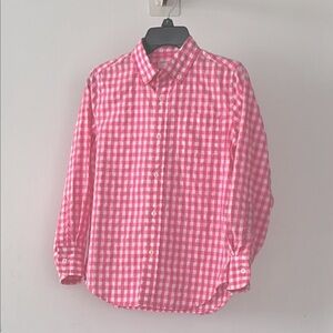 Crewcuts Boys Size 8 Button Down L-sleeve Shirt